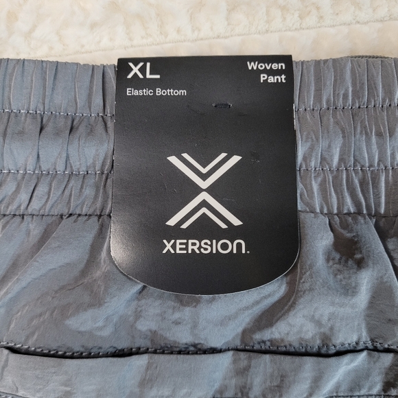 Xersion Mid-rise Gray Track Pants Size XL Unisex - Picture 3 of 10